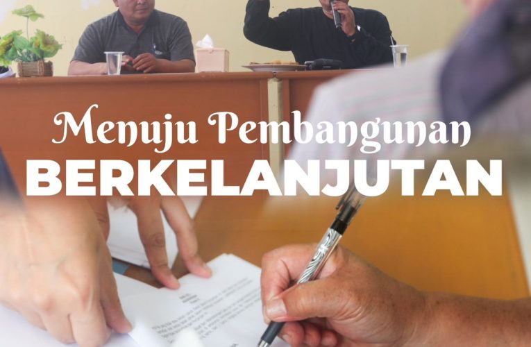 Menuju Pembangunan Berkelanjutan