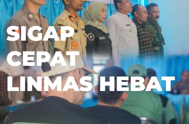 Sigap, Cepat, Linmas Hebat